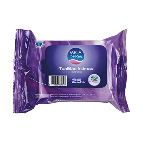 Marca Blanca - Micaderm Toallitas Intimas, 25 toallitas