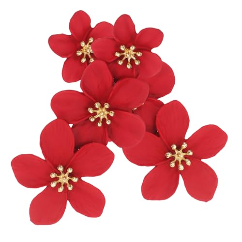 TEHAUX 多花?デザイン小型イヤリング レディース用スタッドピアス 軽量快適 パーティーや普段使いに適したエレガントな花モチーフ装飾