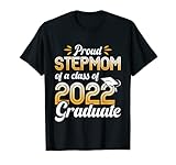Senior 2022 Funny Proud Stepmom Of A Class Of 2022 Graduate T-Shirt