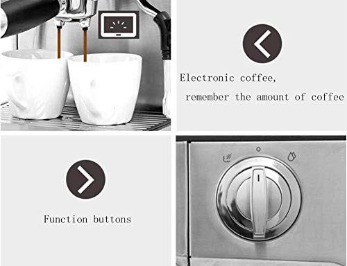 Automatische Kaffeemaschine, Dampfpumpe Kaffeemaschine, zu Hause, Werbung, Party – Bild 5