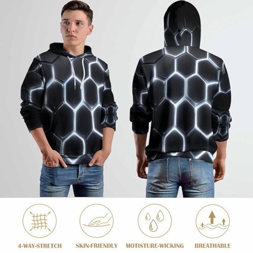 Pull à capuche de couple chaud et confortable pour braver l'hiver - 6