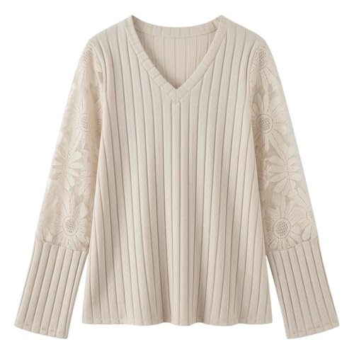 Trendy Sweaters For Women 2026 Fall Oversized Pullover Long Sleeve Tops - image 4