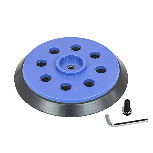 Platorello 125mm per Bosch GEX 125-150 AVE Professional - 8-Fori Disco abrasivo - medio/duro - DFS