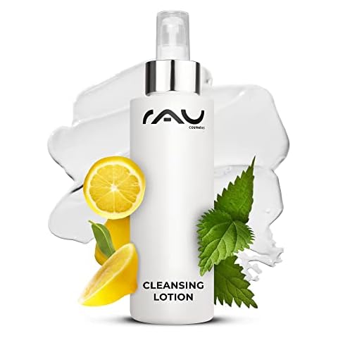 RAU Reinigungsmilch Cleansing Lotion 200 ml - Make-Up Entferner & Gesichtsreiniger mit Brennnessel Extrakt - Reinigung für das Gesicht & die Poren für reife, trockene, sensible & normale Haut Cover