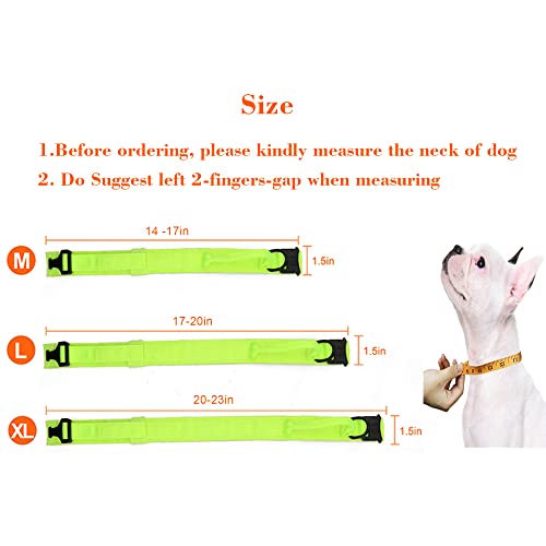 YoothBro K9 Military Dog Collar and Lead Set, Adjustable Nylon Collar with Heavy Duty Metal Buckle for Medium Large Dogs - Image 3