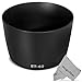 (Canon ET-60 Replacement) Altura Photo Lens Hood for Canon EOS EF-S 55-250mm f/4-5.6 IS II, EF 75-300mm f/4.0-5.6 USM, II, II USM, III & III USM Telephoto Lenses