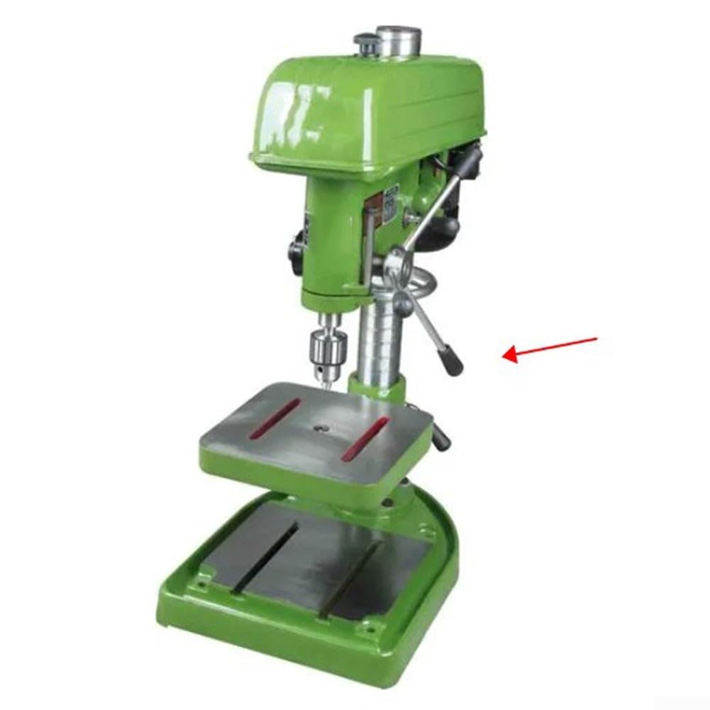 DAZZLEEX Accessoires de perceuse d'établi en acier au carbone - Poignée de fraiseuse - Poignée de presse - Tige de travail - Poignée de travail