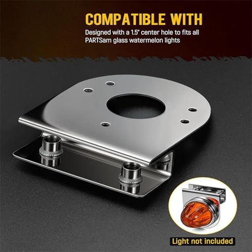 Support de montage de clignotant pour installer un indicateur auto sans percer - 4
