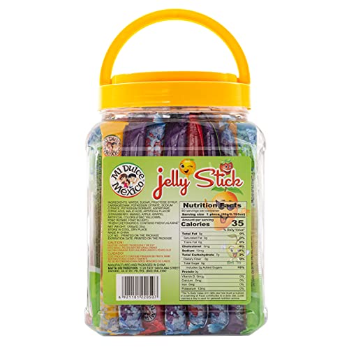 Dulces MDM Jelly Sticks Gel 60 pcs 1200 g miniatura 2
