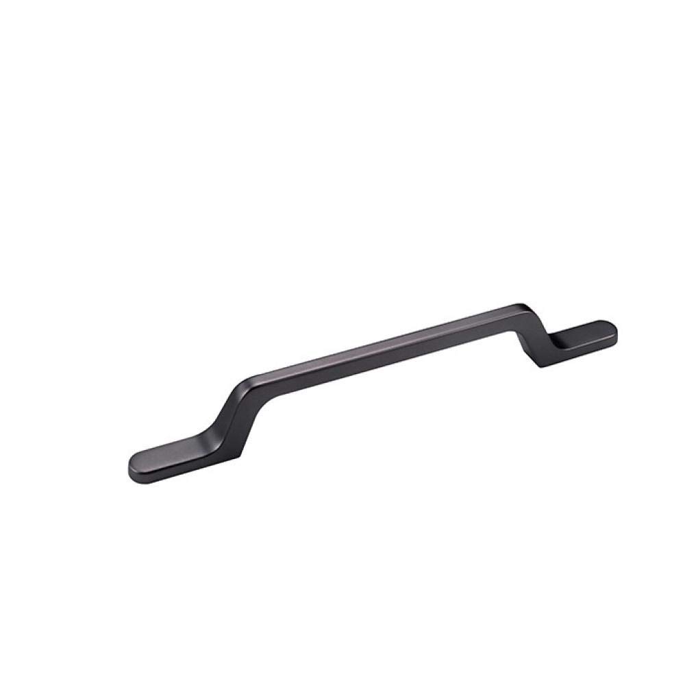 Stnyanxd 128Mm Antique Cabinet Drawer Handles 2Pcs Zinc Alloy Black Wardrobe Door Handle Furniture Hardware (128Mm)