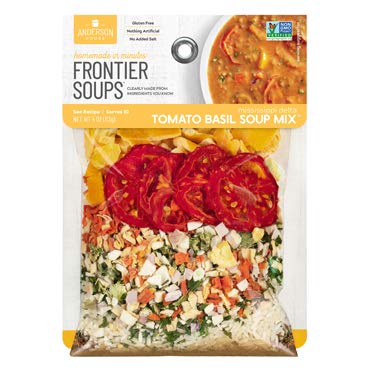Frontier Soups Mississippi Delta Tomato Basil Soup (Pack of 2)