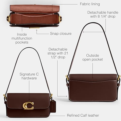 Refined Calf Leather Zoe Shoulder Bag - Thumbnail 3