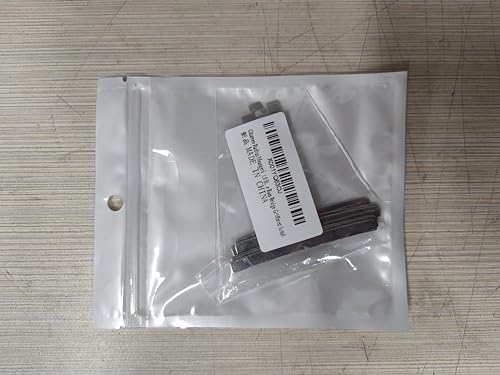 Gitarrenradiusmesser 9 Stück - Radiusmessgeräte für Gitarre und Bass-Gitarre - Messset für Brücke, Tastatur, Sattel und Unterstring Radius