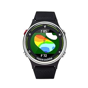 Voice Caddie Golf G1 Golf Reloj GPS con ondulación Verde y Pendiente, Negro, G1_Watch