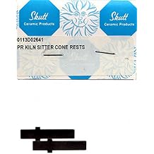Creative Hobbies Kiln Cone Support Bars, Set of 2-1.35" Long x .35" Wide, For Efficient and Reliable Kiln Firing Process