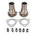 GOTOTOP 3 Screw/Fastener Header Collector Reducer Kit Steel 2 1/2 to 2in Diameter for Automotive Systems