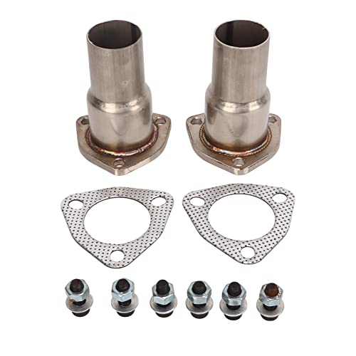 JEGS Exhaust Turndowns 2.5" ID - Pair With Clamps For Dual Exhaust Systems
