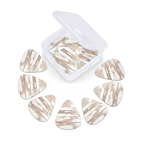 Lot de 12 médiators en bois de grange rustique pour guitare électrique Guitare acoustique Diverses guitares - Les Beatles, Paul McCartney, John Lennon, RIngo Starr, George Harrison Lot de 12 médiators en bois de grange rustique pour guitare électrique Guitare acoustique Diverses guitares – Image 6