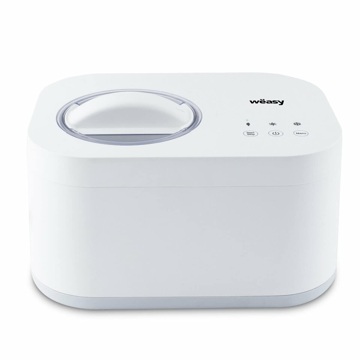 YUM135 Gelatiera da 1L,Pronta in 60 minuti, Spegnimento Automatico,100W,Pannello di Controllo Touch,Funzione di Mantenimento del Freddo