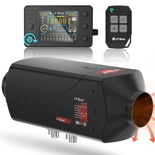 LF Bros 5KW Split Diesel Heater, 12V Diesel Air Parking Space Heater with 10L Fuel Tank, Come with...