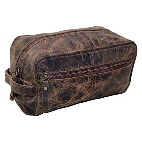 Jaald Bolsa de Cuero para Aseo y Maquillaje Cover