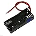 Jex Electronics Two/Twin/2X AAA DIY Battery Holder Case Box Base 3V Volt PCB Mount with Bare Wire Ends