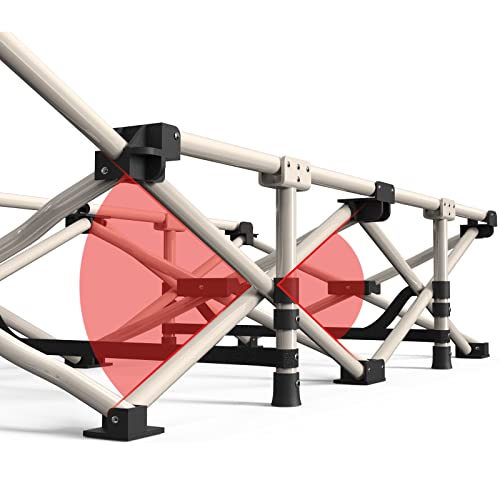 Atorpok Camping Cot For Adults With Cushion, Sleeping Cots Comfortable Folding Bed 450Lbs, Portable Tent Cots With Carry Bag For Camp Office Beach Use, Grey #TOP1