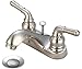 ACCENT COLLECTION - Two Handle Bathroom Faucet - Brushed Nickel