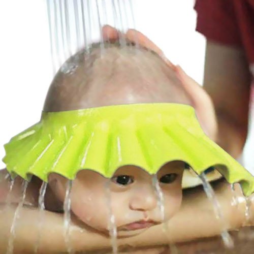 Futaba Adjustable Baby Shower Shampoo Cap Yellow Amazon.in Beauty