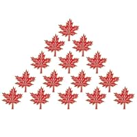 UPKOCH 15 pezzi Spille Foglia d'Acero Canadese in Metallo con Smalto Spille per Bavero Resistenti per Borse Abiti e Accessori Autunnali da Donna