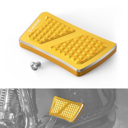 Plaquette de pédale de frein en aluminium CNC 6061 usiné