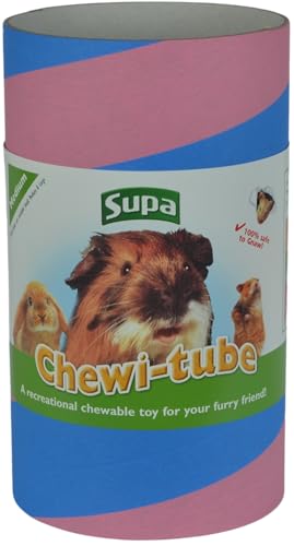 Supa Medium Chewi Tube Helps To Promote Exercise & Stimulation For A Healthier And Happier Pet Size 23.2cm (L) x 13.2cm (W) x 13.2cm (D)