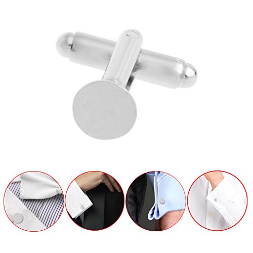 FunnyDay Piercings Clásicos 10 Pzas Hombre Plateados miniatura 3