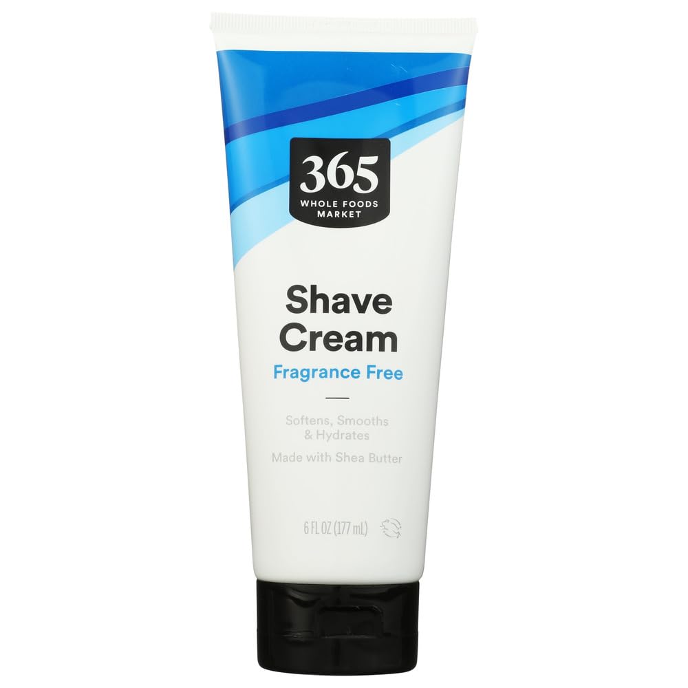 365 by Whole Foods Market Fragrance Free Shave Cream 6 OZ