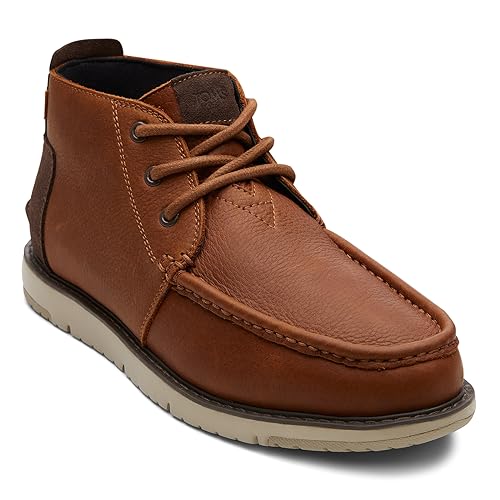 TOMS Herren NAVI MOC Chukka Stiefel, Dunkelbraun, 46 EU