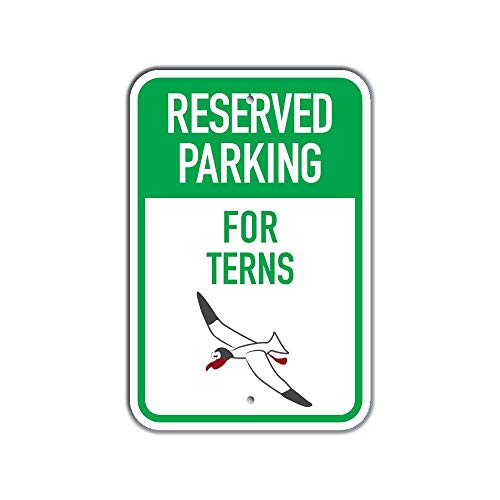 Panneau de parking sternes en aluminium pour décorer votre jardin