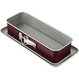 Dimensiones: 40x15, 5x7cm Dr. Oetker Molde Desmontable Rect. 30Cm, Acero con Revestimiento Antiadherente Especial, Morado, 30 cm