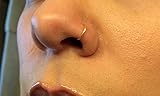 14k Tiny Fake Nose Rings No Piercing Needed Faux Body Jewelry 14k Gold Filled Jewelry