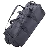 XMILPAX 90L Large Military Duffle Bag Tactical Gear Load Out Bag Deployment Cargo Bag Travel Sports...