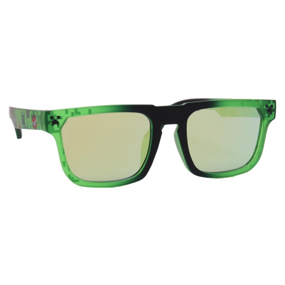 ARKAID Official Minecraft Boys Sunglasses | UV400 | One Size Fits Most Kids