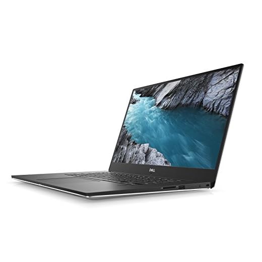 Dell XPS 9570, 15.6" UHD (3840 x 2160) InfinityEdge Touch Display, 8th Gen Intel Core i7-8750H, 32GB RAM, 1TB SSD, GeForce GTX 1050Ti, Fingerprint Reader, Windows 10 Pro, Silver (Certified Refurbished