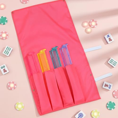 Bolsa protectora para fichas de Mahjong, estilo clásico miniatura 5