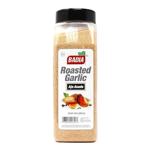 Badia Roasted Garlic Powder Seasoning, 24 oz - Smoky, Roasted Sweet Garlic Flavor