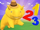  Zahlen-Detektiv spielen / über Musik / Lerne die Uhr und Minuten zu zählen / Dino und Dina lernen Zahlen mit Süßigkeiten
