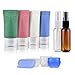 Travel Bottles TSA Approved Leak Proof Refillable Travel Containers for Toiletries, PACETAP 10 Pack Travel Size BPA Free Cosmetic Containers for Shampoo Lotion Liquids - Women & Men