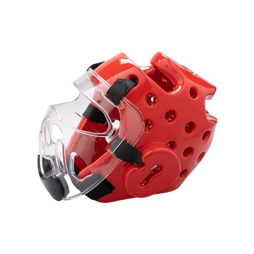 Casco para Boxeo con Almohadilla NBR y Protector Transparente 2