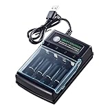 Le boîtier de charge avec circuit intégré de charge intelligent intégré, qui peut réparer et charger efficacement la plupart des piles alcalines