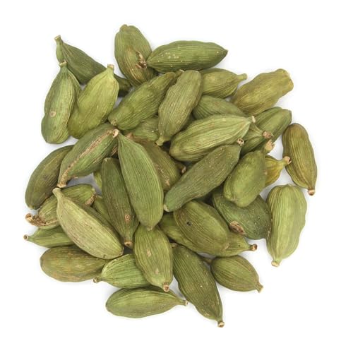 Selefina Spices, Cardamom Green Pods, Whole, 1.3oz pouch: Fresh from Guatemala and Full of Flavor