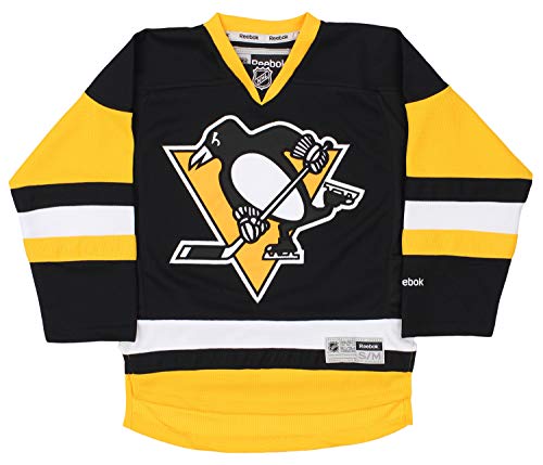 Reebok NHL Big Boys Youth Home Premier Hockey Jersey, Pittsburgh Penguins S/M