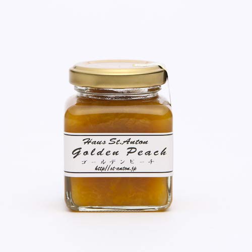 自家製ジャム ハウスサンアントン ゴールデンピーチジャム S 90g 果実感たっぷりこだわりの手作りジャム パンやヨーグルトにも